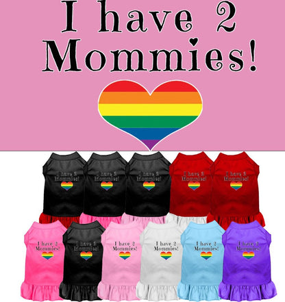 Pet Dress "I Have Two Mommies"