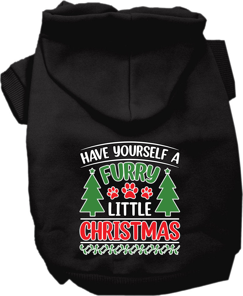 Christmas Pet Hoodie, "Have Yourself A Furry Little Christmas"