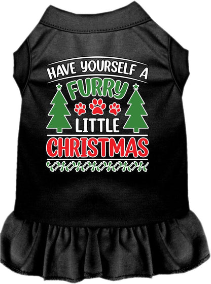 Christmas Pet Dress "Have Yourself A Furry Little Christmas"