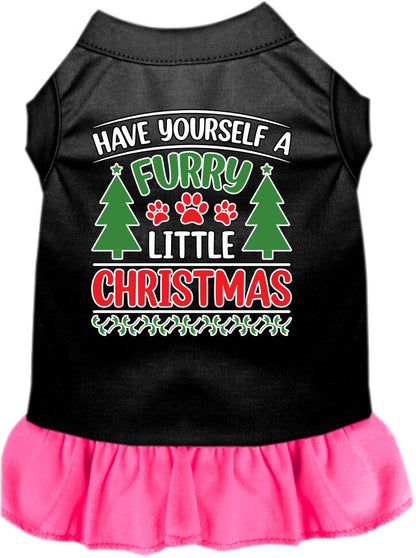 Christmas Pet Dress "Have Yourself A Furry Little Christmas"