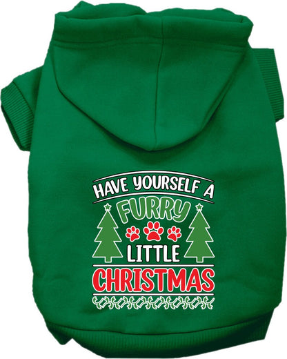 Christmas Pet Hoodie, "Have Yourself A Furry Little Christmas"