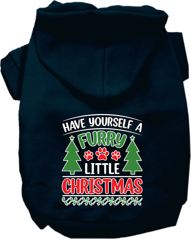 Christmas Pet Hoodie, "Have Yourself A Furry Little Christmas"