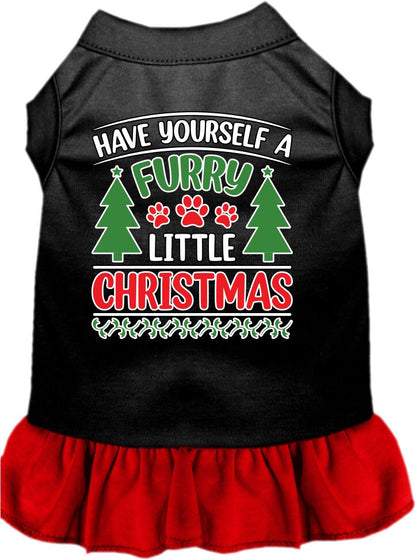 Christmas Pet Dress "Have Yourself A Furry Little Christmas"