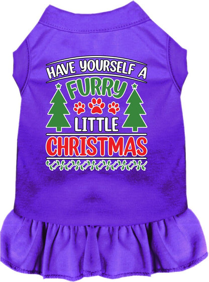 Christmas Pet Dress "Have Yourself A Furry Little Christmas"