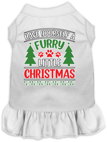 Christmas Pet Dress "Have Yourself A Furry Little Christmas"