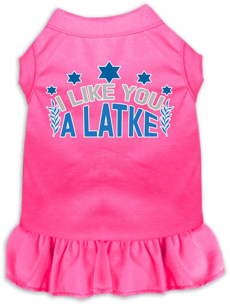 Hanukkah Pet Dress "Oy To The World"