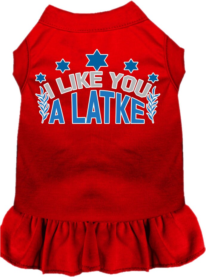Hanukkah Pet Dress "Oy To The World"