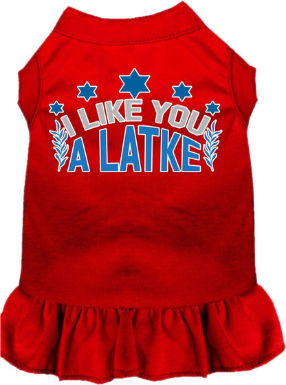 Hanukkah Pet Dress "Oy To The World"