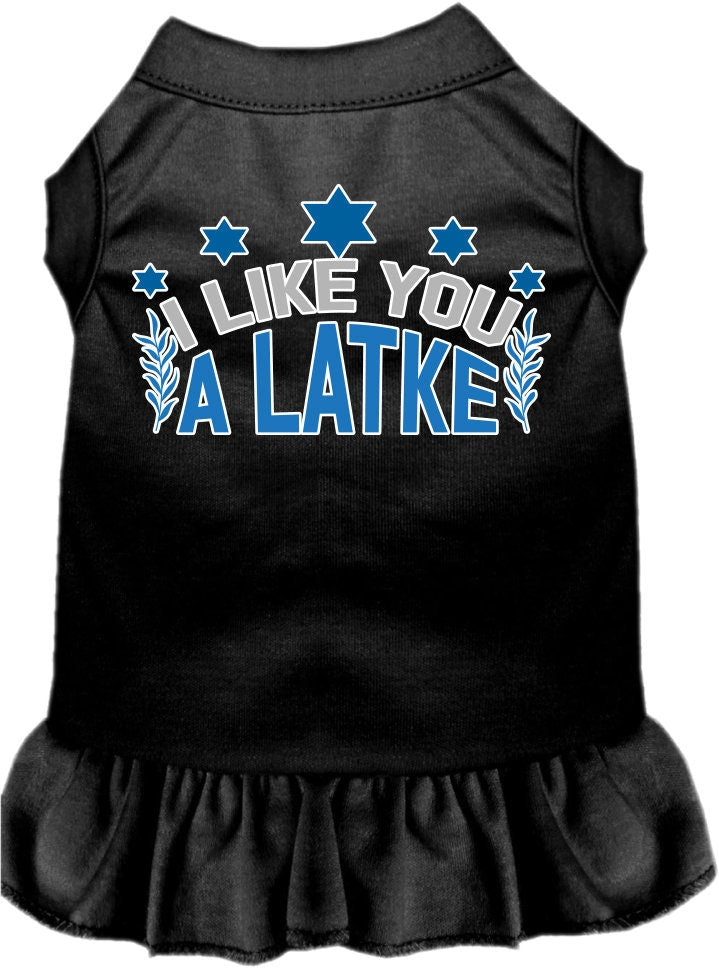 Hanukkah Pet Dress "Oy To The World"