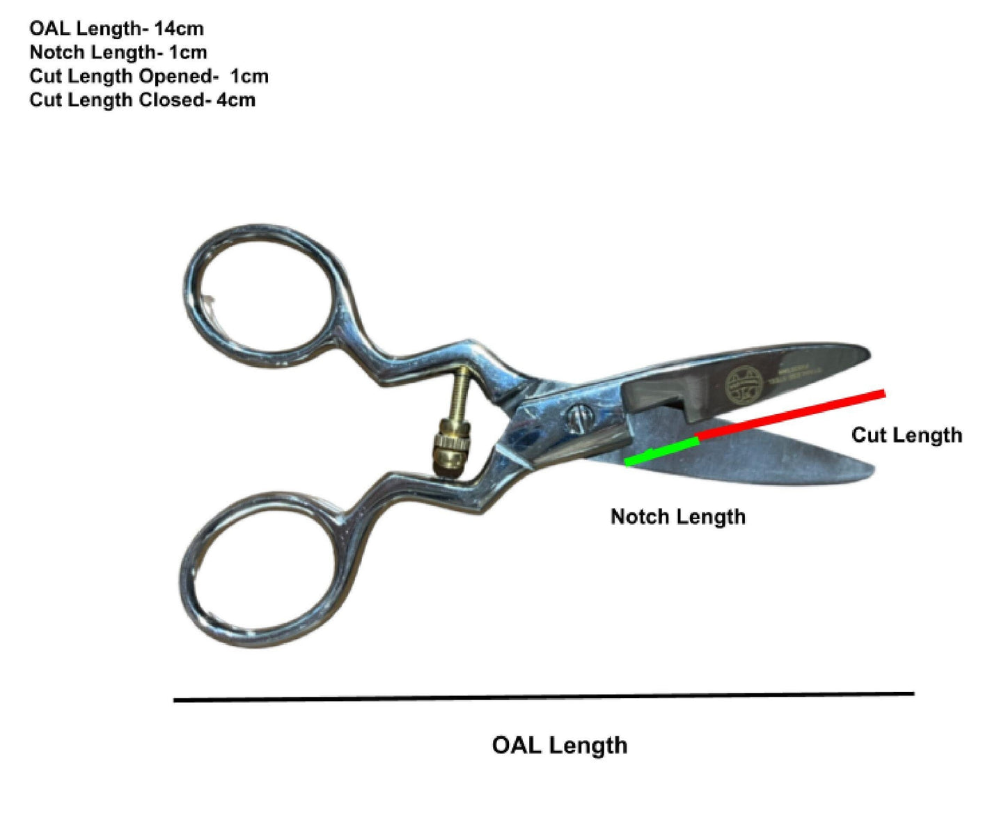 Buttonhole Scissors 5.5'' (from USA)
