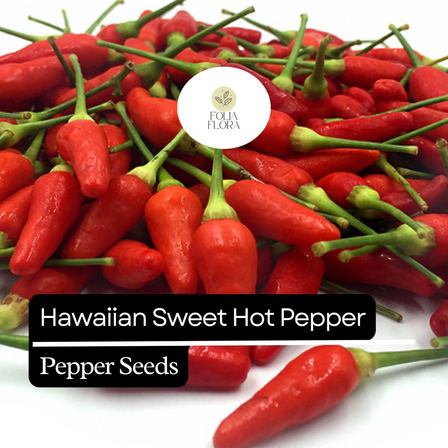 Hawaiian Sweet Hot Pepper Seeds – Heirloom, Non-GMO, Spicy & Sweet, High Yield, Capsicum annuum, 15 Seeds