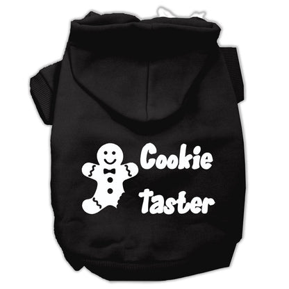 Christmas Pet Hoodie Screen Printed, "Cookie Taster"