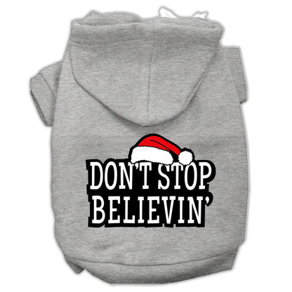 Christmas Pet Hoodie, "Don't Stop Believin"