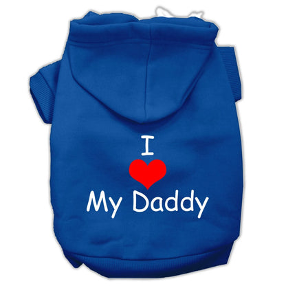 Pet Hoodie "I Love My Daddy"