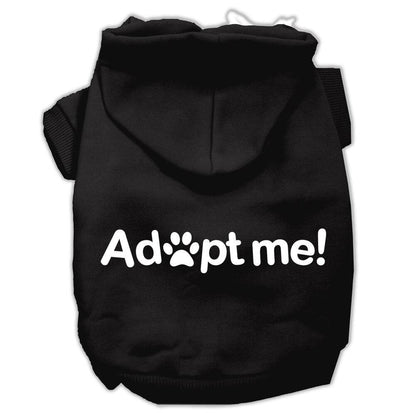 Pet Hoodie Screen Print "Adopt Me"