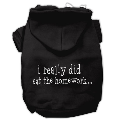 Pet Hoodie "I Really Did Eat The Homework"