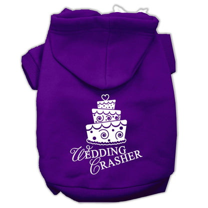 Pet Hoodie Screen Printed, "Wedding Crasher"