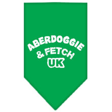 Pet and Dog Bandana Screen Printed,  "Aberdoggie & Fetch UK"