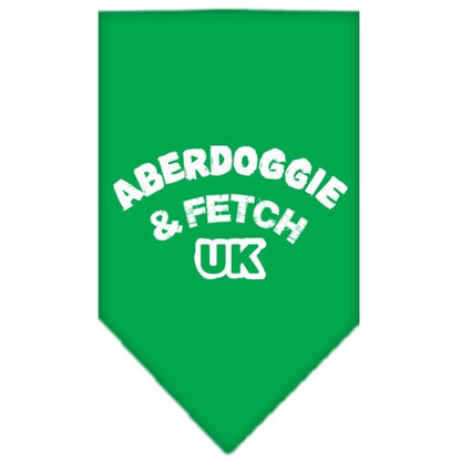 Pet and Dog Bandana Screen Printed,  "Aberdoggie & Fetch UK"