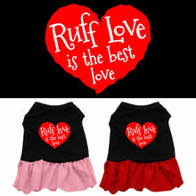 Pet Dress "Ruff Love"