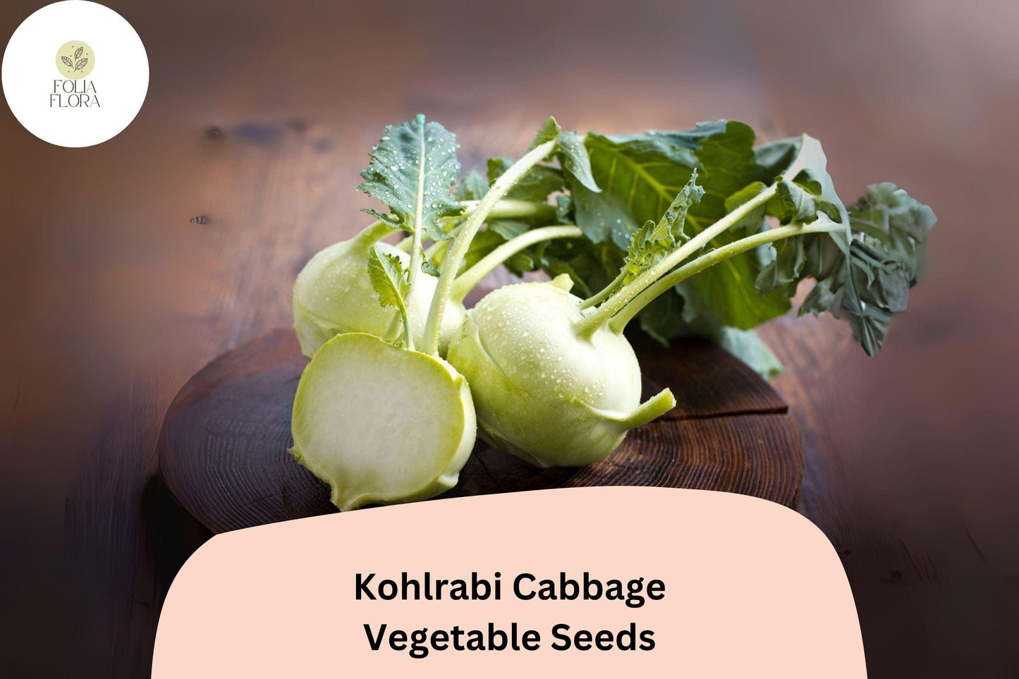 Bulk Kohlrabi Seeds – Heirloom Brassica oleracea, Edible Bulb & Greens, Cool-Season Vegetable, 500+ Seeds