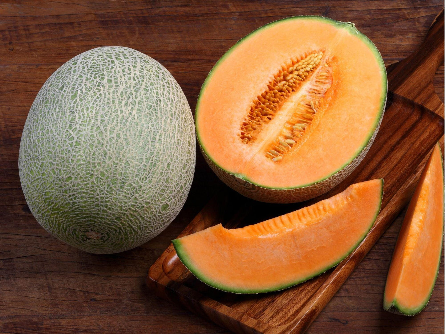 Hales Jumbo Melon Seeds – Heirloom Non-GMO Cantaloupe Cucumis melo for Garden Planting