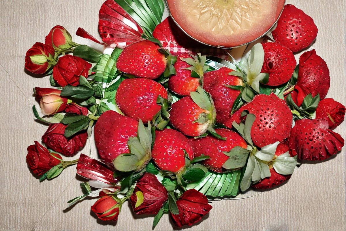 Honeoye Strawberry Plants – 20 Bare Root Fragaria × ananassa Fruit Plants for Garden, Container, Small Farm
