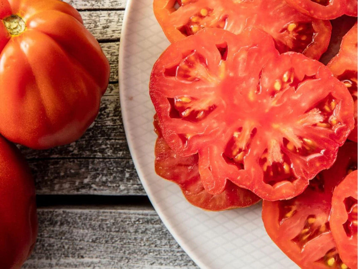 Beefsteak Tomato Seeds – 30 Count, Large Slicing Variety, Solanum lycopersicum, Non-GMO, Warm-Season Garden Crop