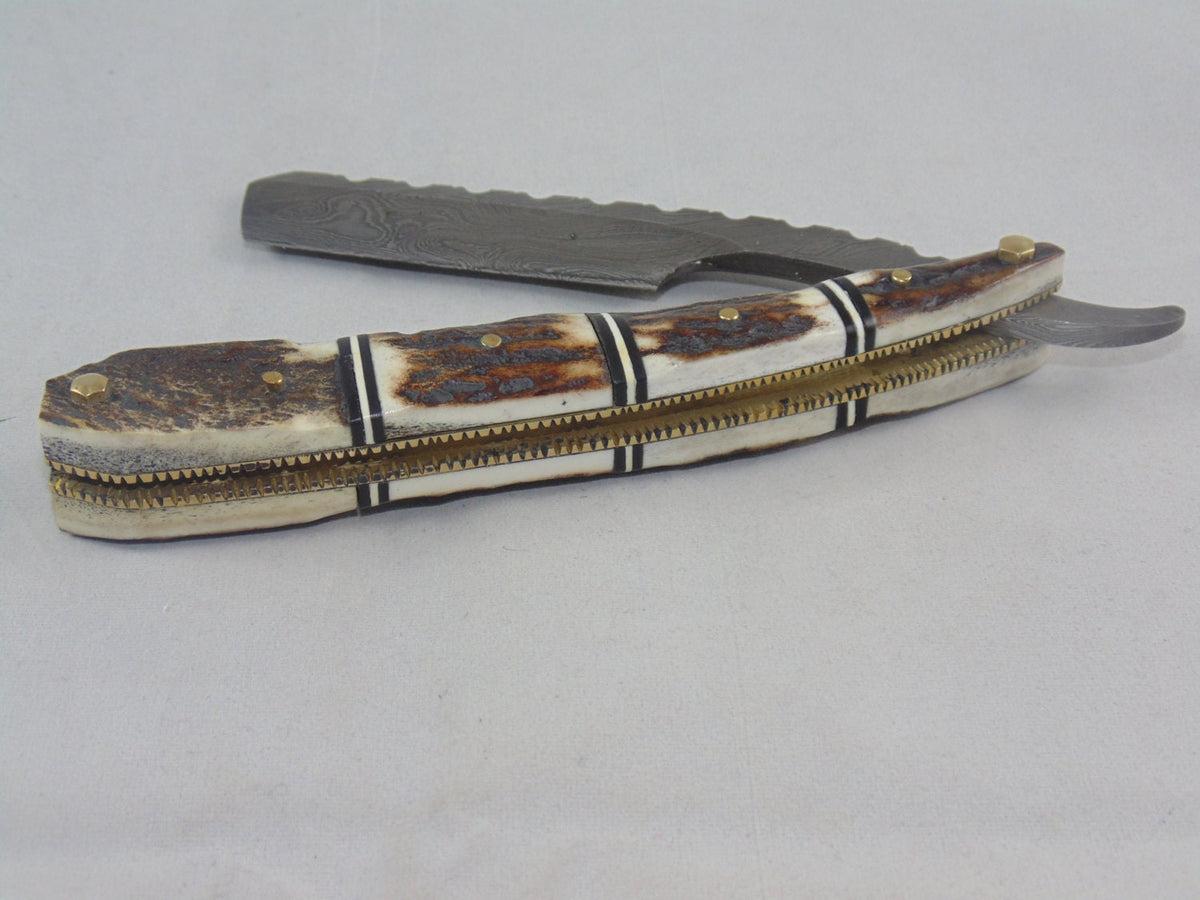 Damascus Steel Men's Shaving Razor