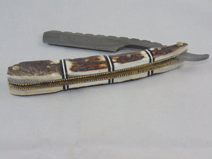 Damascus Steel Men's Shaving Razor