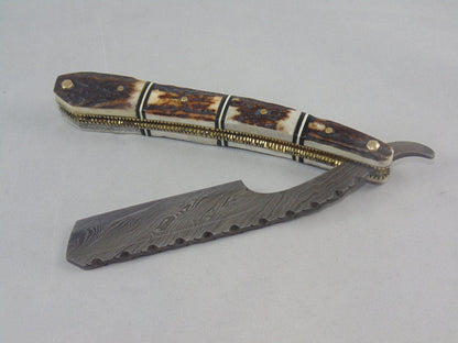 Damascus Steel Men's Shaving Razor
