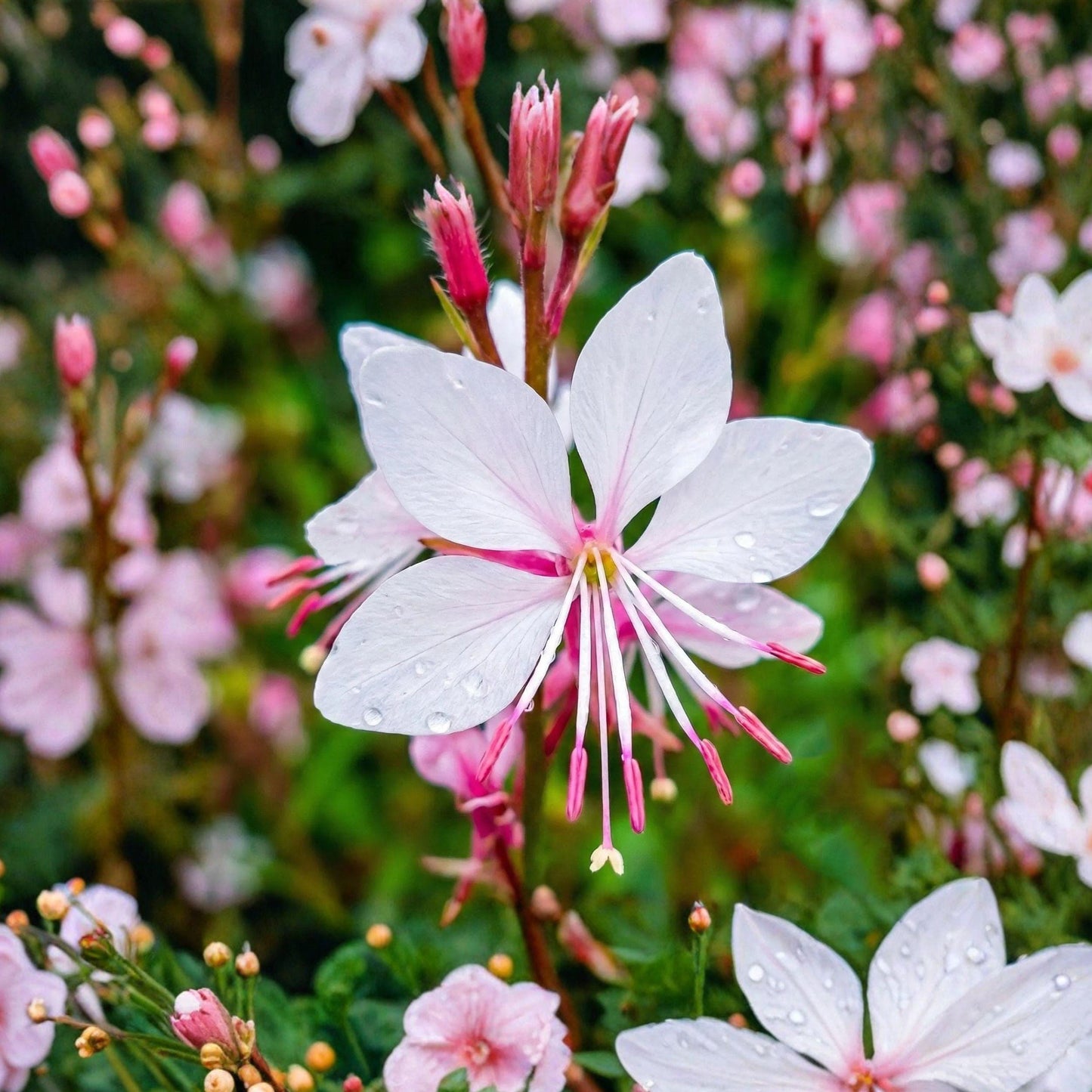 Biennial Beeblossom Seeds, Gaura biennis, Oenothera gaura, Pollinator Wildflower, Native Plant, Full Sun, 10 Seeds