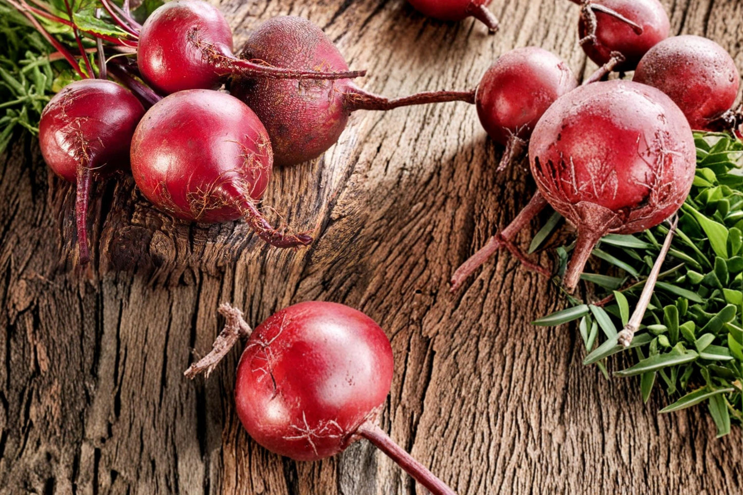 Blood Beet Seeds – Beta vulgaris, Edible Root Vegetable, Deep Red, Smooth Round Shape, Garden Crop, Home Garden Food