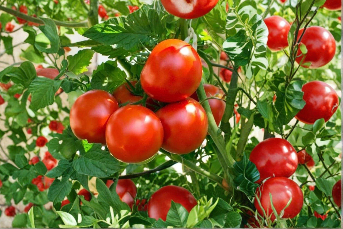 Abe Lincoln Heirloom Tomato Seeds – Large Red Slicing Fruit, Indeterminate, Non-GMO, 120+ Seeds