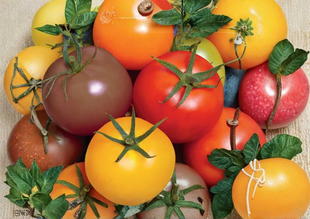 30+ Rainbow Cherry Tomato Seeds – Heirloom Non-GMO Vegetable Seeds for Garden, Colorful Mix, Sweet, High Yield, Solanum lycopersicum