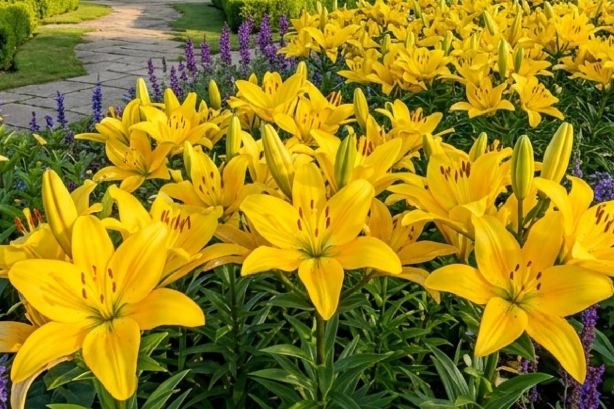Yellow Climbing Rose Seeds 20pcs Non-GMO Heirloom Rosa 'Climbing Golden Showers' for Garden, Fragrant, Vertical Climbing Plant