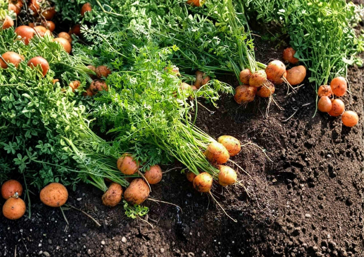 Heirloom Non-GMO Parisian Carrot Seeds for Small Round Gourmet Baby Carrots, Vegetable Garden Planting