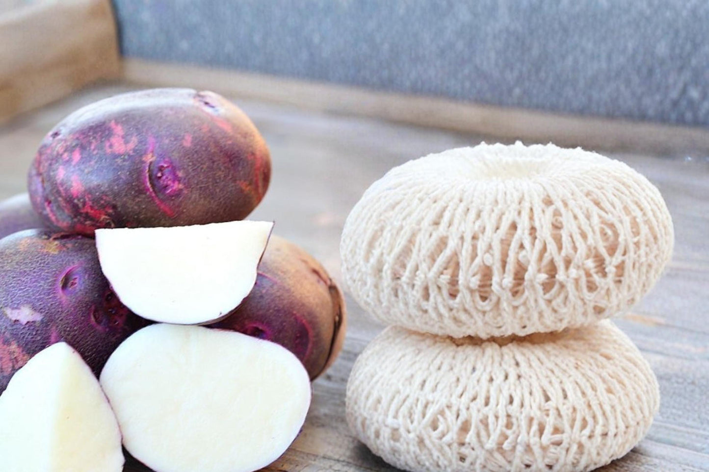 Viking Purple Seed Potatoes 3 Pounds – Solanum tuberosum, Vibrant Purple Skin, Garden Tuber, Edible Root Vegetable