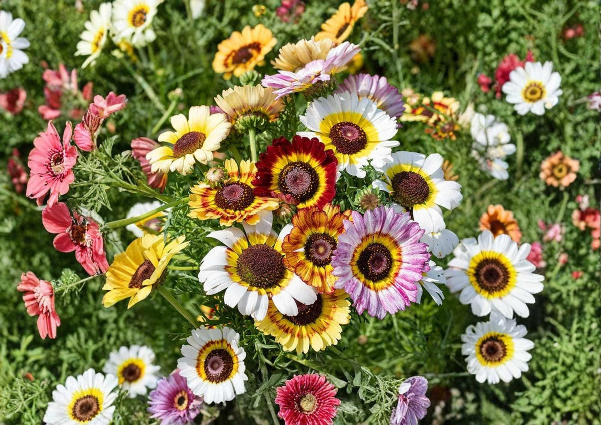 Sunflower Seed Mix Flower Seeds for Garden Planting, Pollinator Friendly, Long Blooming, Sturdy Stems, Diverse Colors, Helianthus annuus