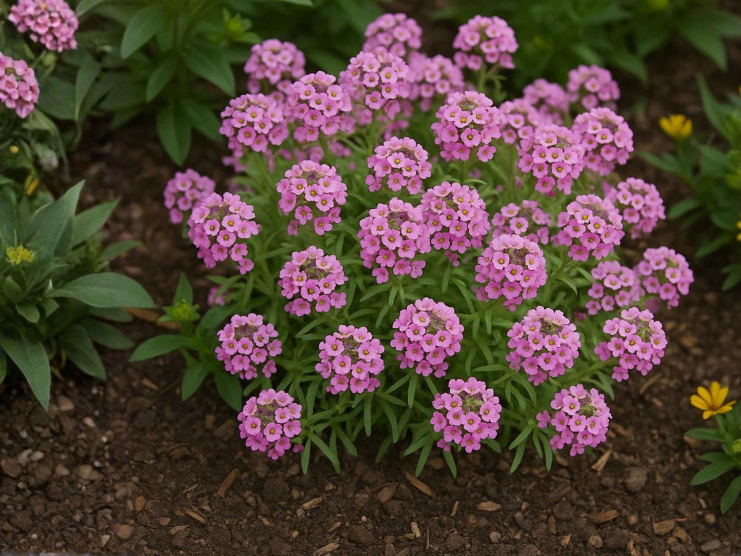 Pink Sweet Alyssum Seeds | Lobularia Maritima Dwarf Pink Flower for Borders & Groundcover | 100 Seeds