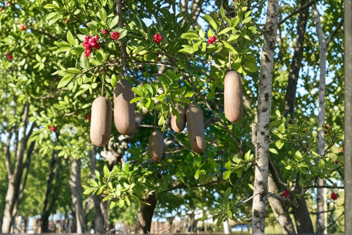 Sausage Tree Seeds – Kigelia africana – Tropical Ornamental Tree for Garden and Landscape Planting