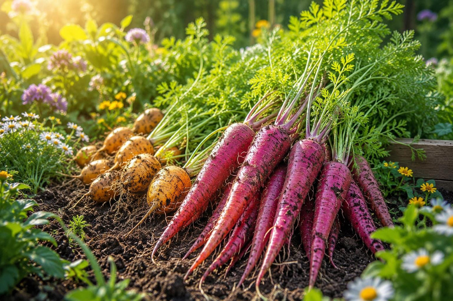 Purple Carrot Seeds 1000 Count - Non-GMO Heirloom Vegetable Seeds Daucus carota