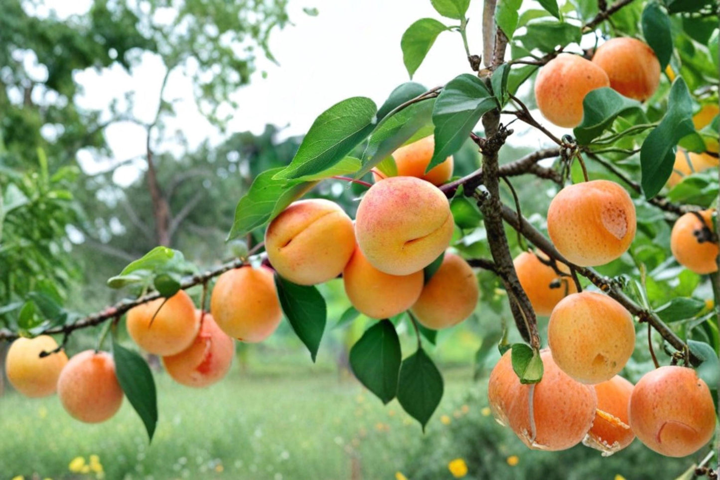 Apricot Seedling – 1 Year Old Prunus armeniaca Fruit Tree for Garden, Orchard & Edible Landscape