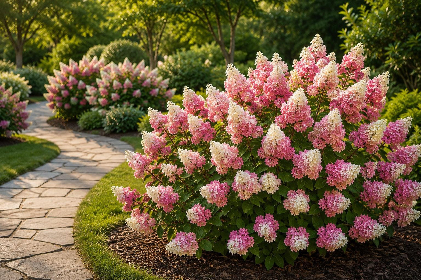 April Dawn Camellia Japonica Live Starter Plant – Bicolor Flowers, Evergreen Shrub for Gardens & Landscaping