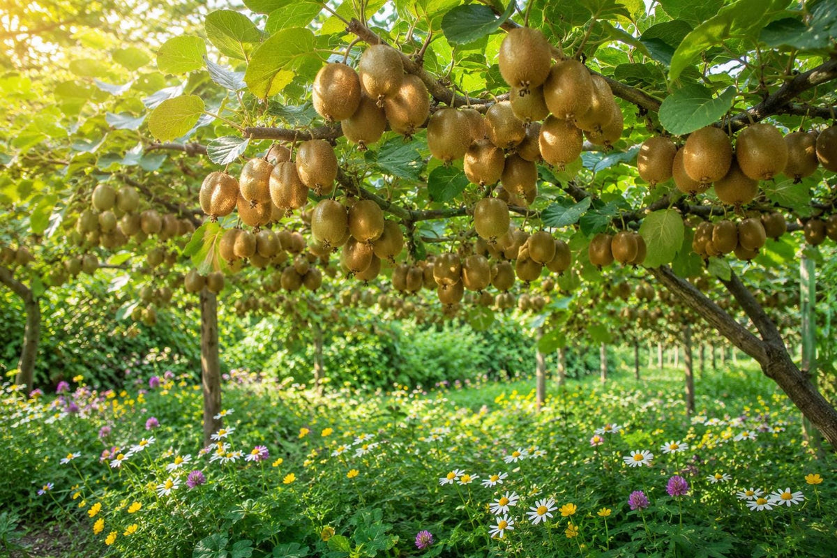 100 Kiwi Fruit Seeds - Hardy Green Fuzzy Vine Actinidia deliciosa for Home Garden Planting