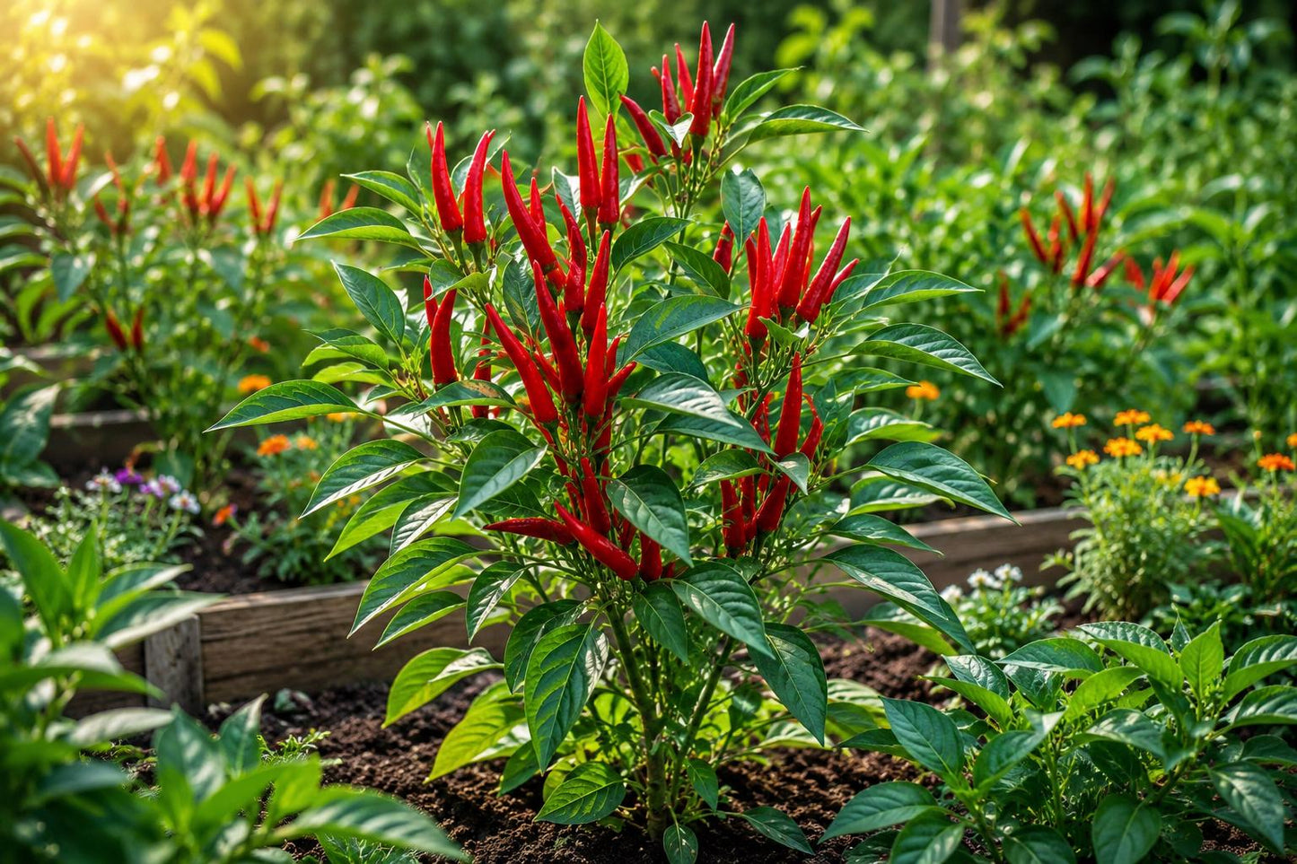 500 Xiaomila Chili Pepper Seeds – Capsicum annuum – Hot Red Asian Chili for Home Garden, Culinary Use & Patio Pots