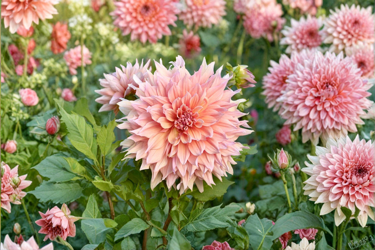 Dahlia Labyrinth Seeds – Colorful Flowering Plant – Dahlia pinnata – Ornamental Garden Flower Seeds
