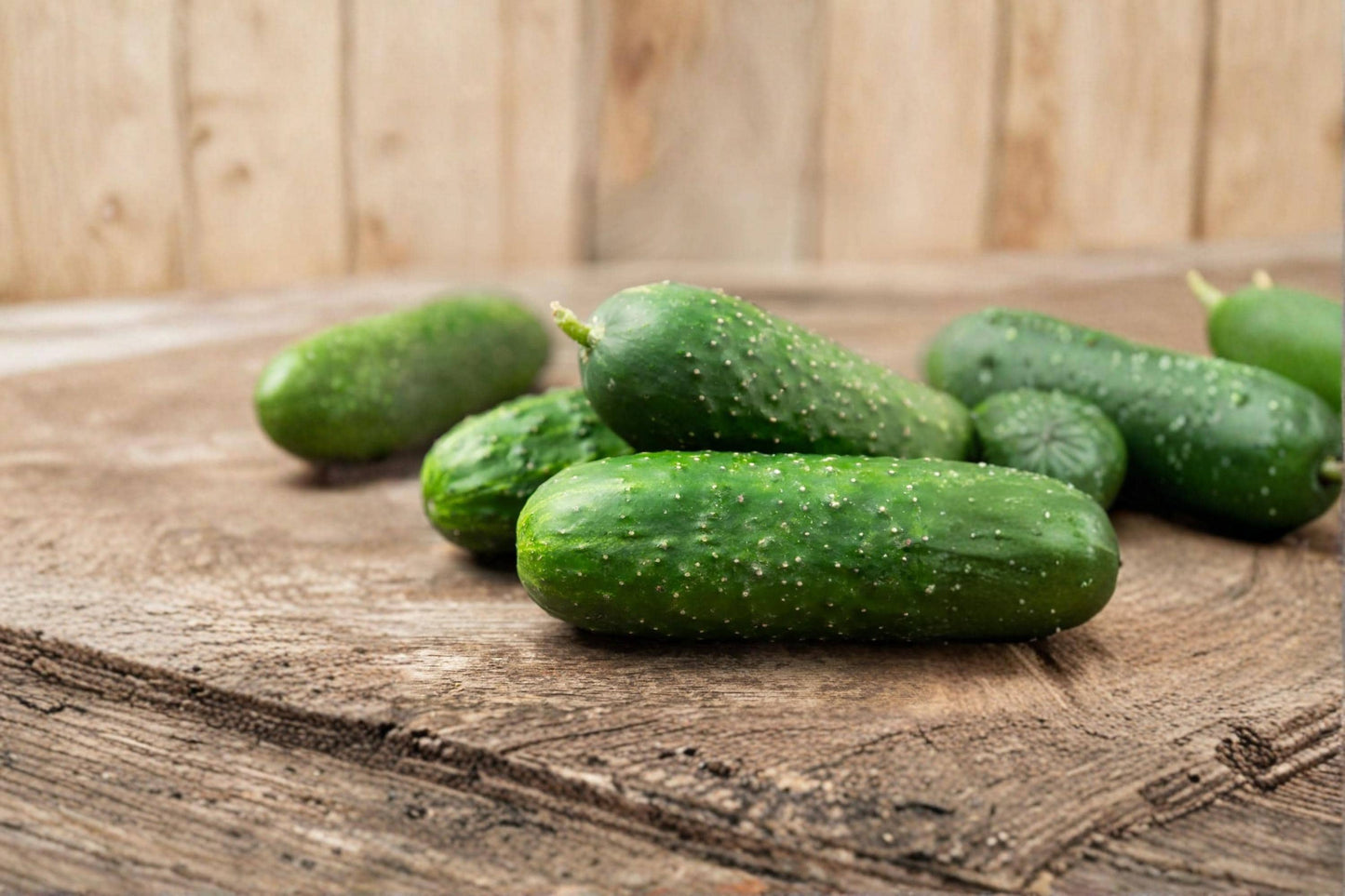 Parisian Gherkin Cucumber Seeds – Heirloom Pickling Variety, Compact Vine, Cucumis sativus, 20 Pack