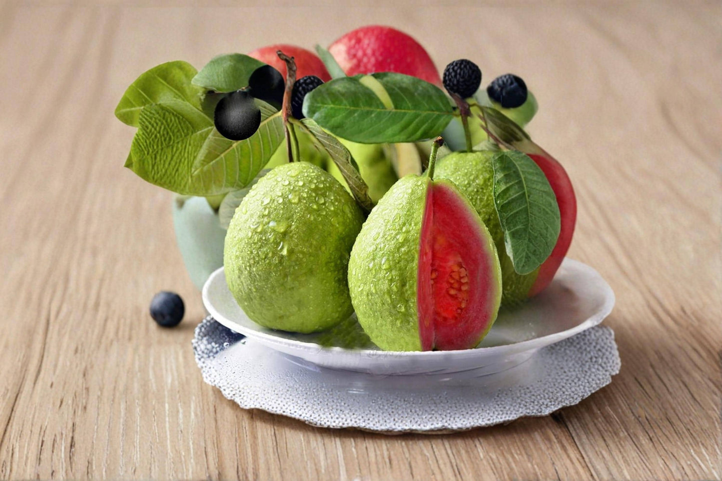 Guava Tree Seeds – Psidium guajava Tropical Fruit & Bonsai Planting Seeds, Evergreen Garden Tree