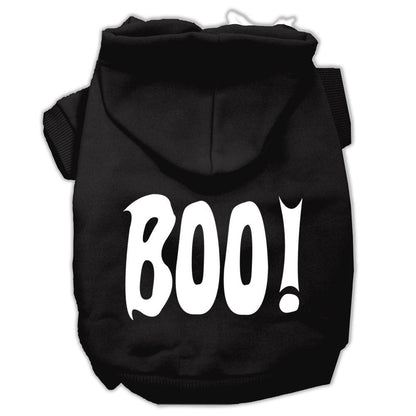 Halloween Pet Hoodie Screen Printed, "Boo"